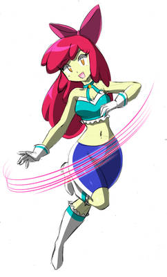 Applebloom's Special Costume - Crusading Heroine