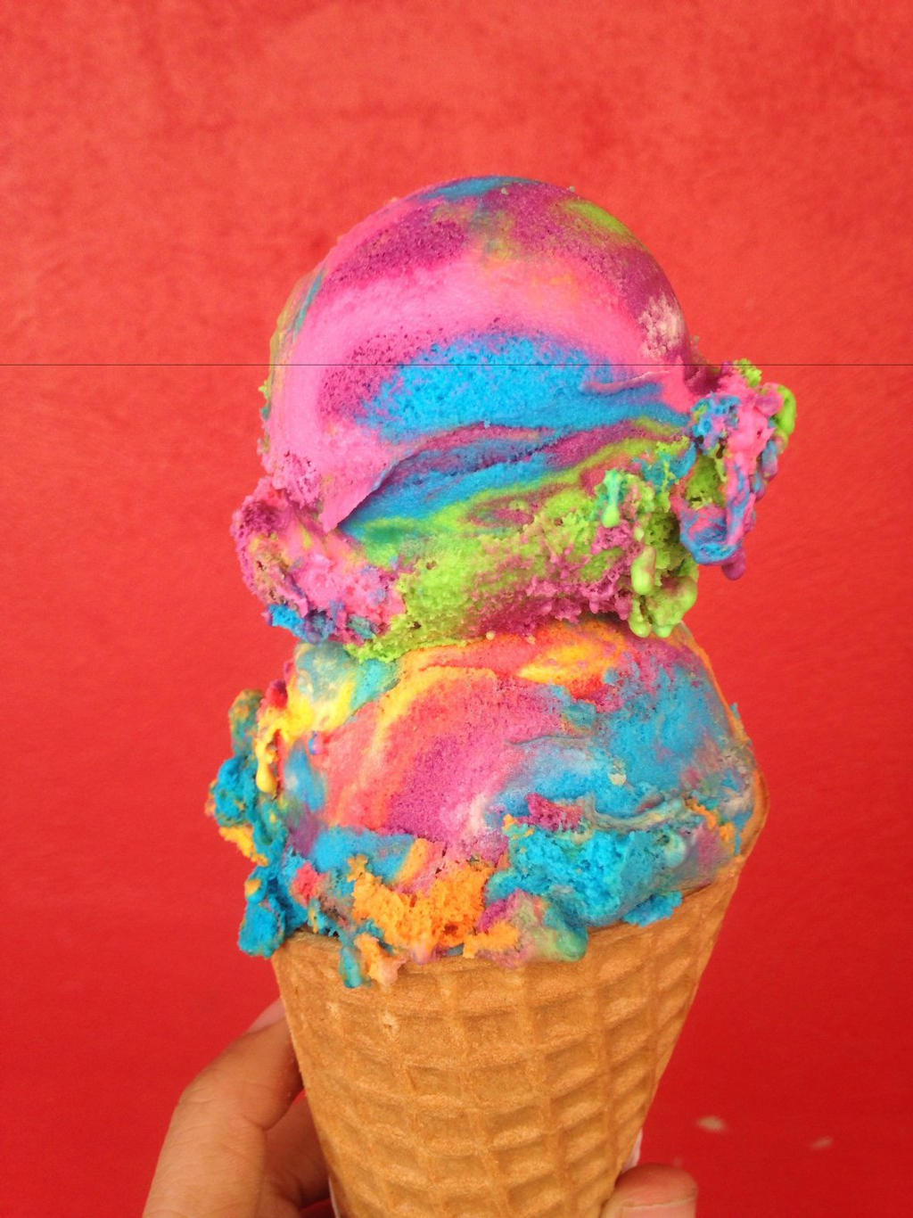 The Rainbow Dash Ice Cream cone by RJ-Streak on DeviantArt