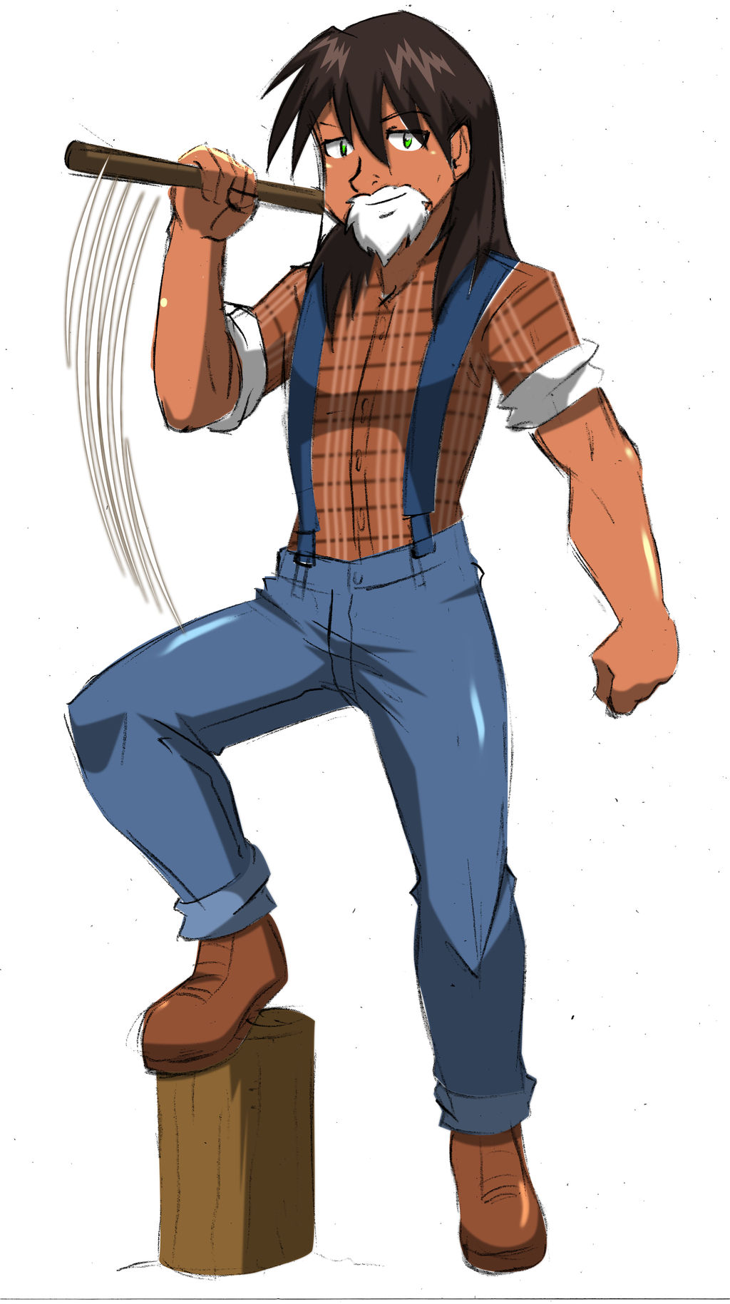 Clyde's Special Costume  - Lumberjack Strength