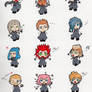 Organization XIII chibis