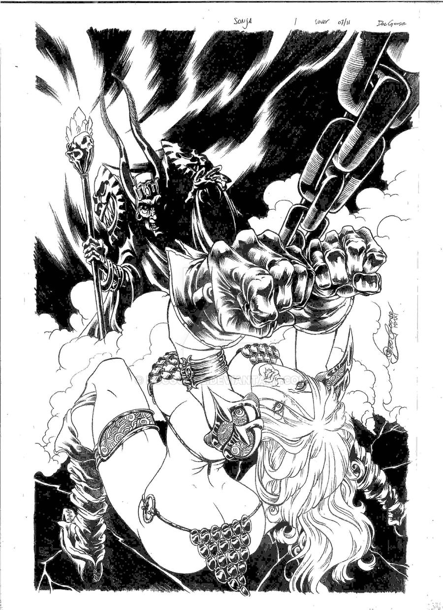 Red Sonja cover