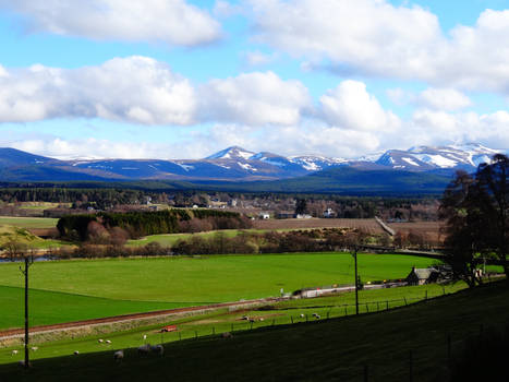 The hills of scotland