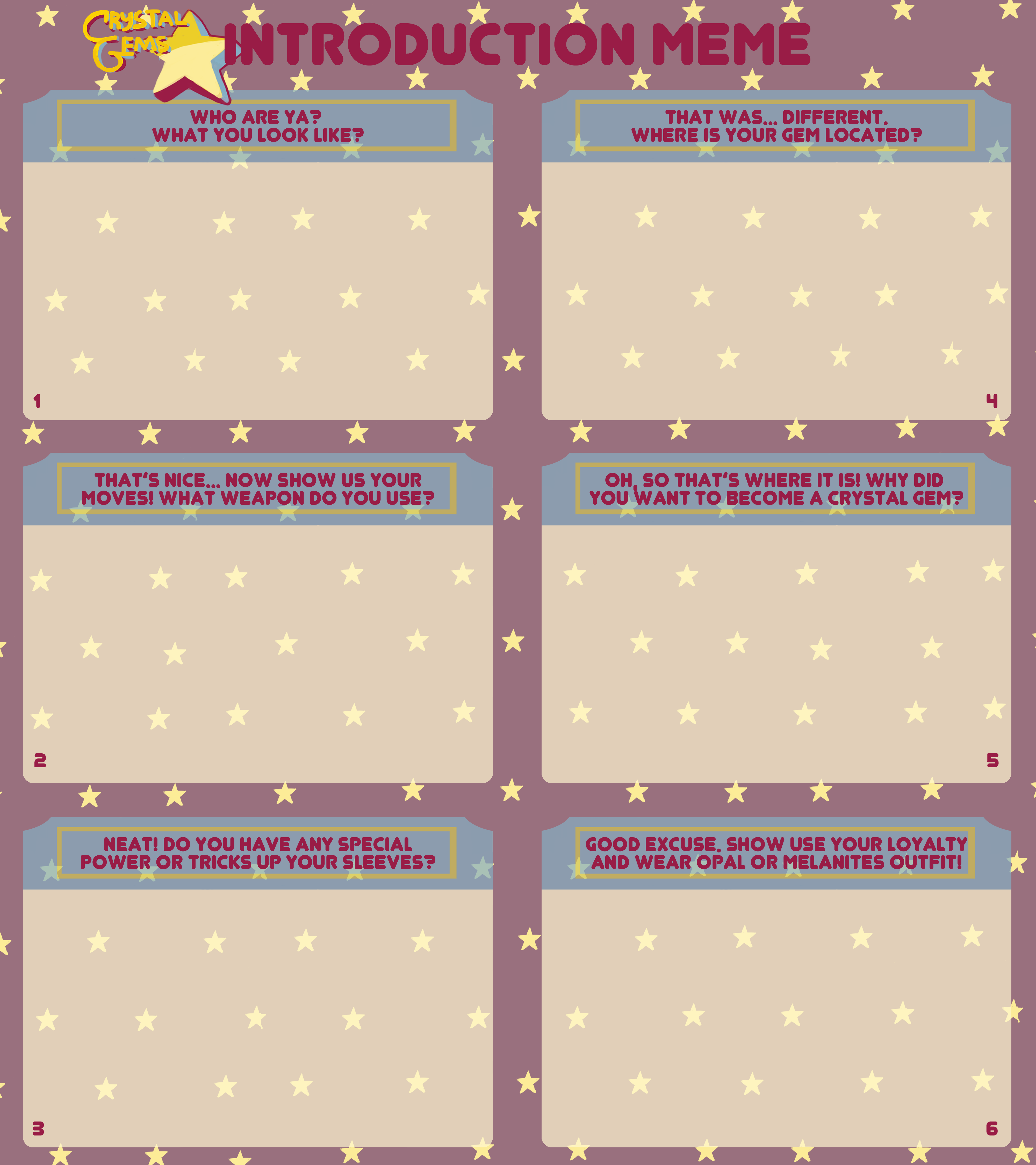 Introduction Meme by SEVENFAWM on DeviantArt