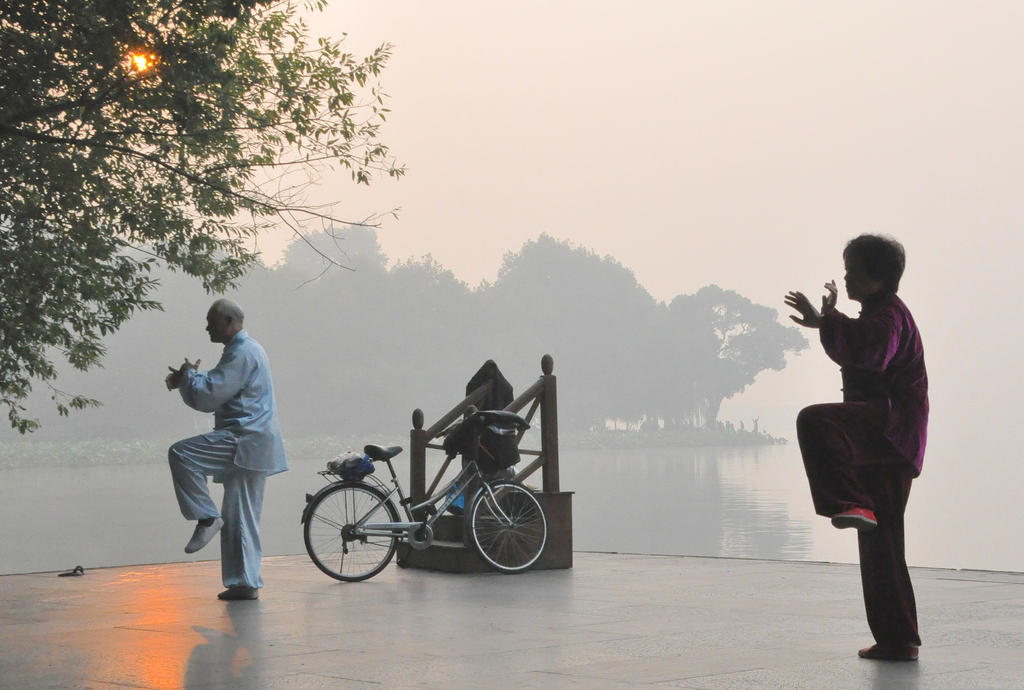 Tai Chi At Sunrise