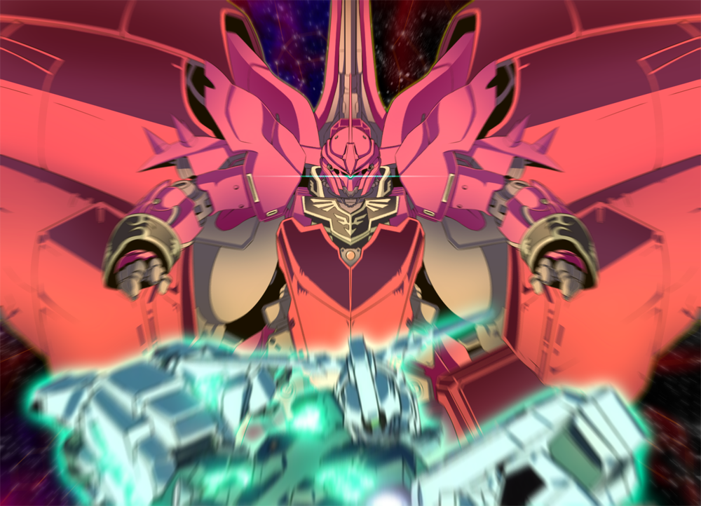 Unicorn Gundam Vs Neo Zeong By Ssbomb On Deviantart