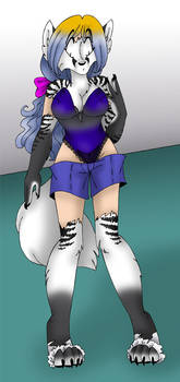 Striped Fox anthro TF TG p3