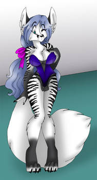 Striped Fox anthro TF TG p4