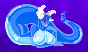 Dragonair Anthro Slime girl