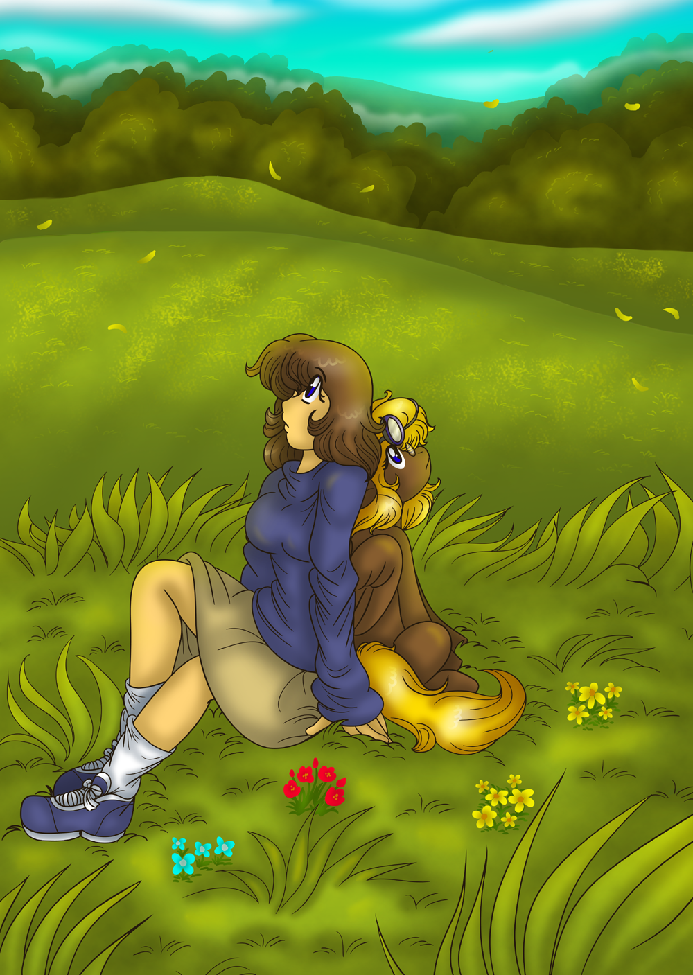 Deviantart Pinon Solitary Pinion by AkuOreo on DeviantArt