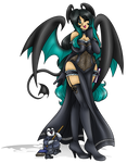 Jeanine and Chauncey by AkuOreo