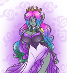Queen Althea Colored Sketch by AkuOreo