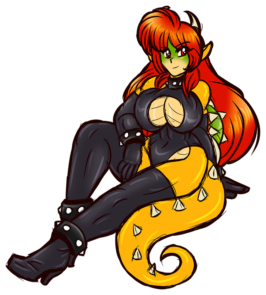 Bowser Ally Colored Sketch by AkuOreo