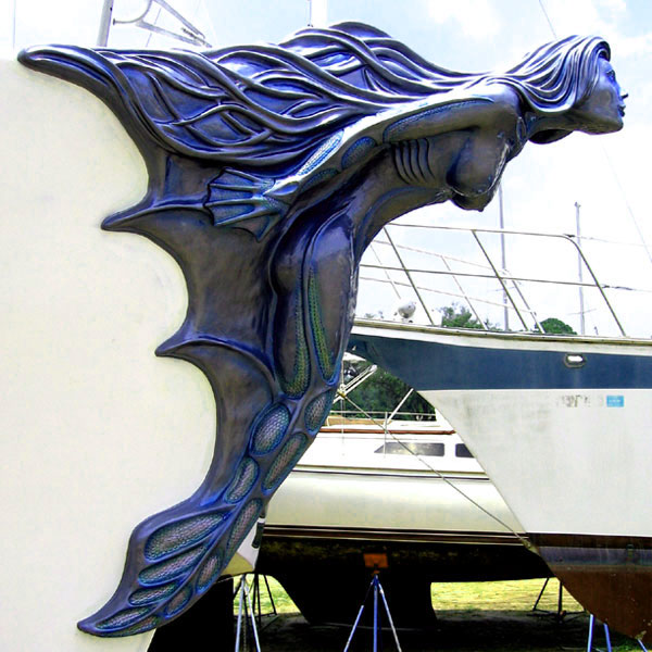 MERMAID FIGUREHEAD - PROFILE