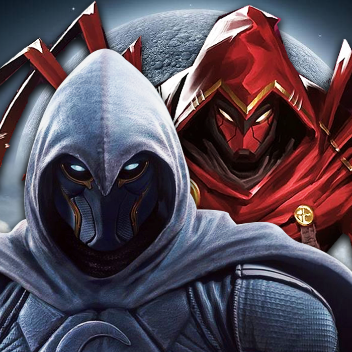 Moon Asf Moon Knight VS Azrael PFP by SirusStuff on DeviantArt