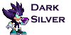 Dark silver sprite by HappyOnion