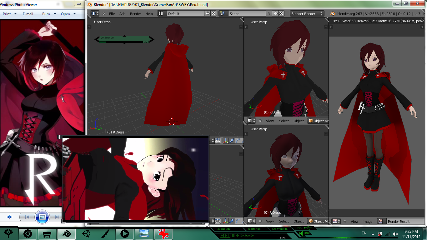RWBY_3d-Fanart_WIP1