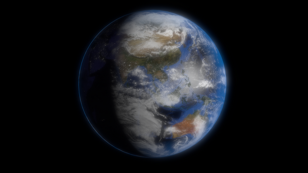 3d Earth Render