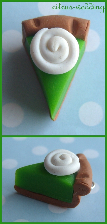 key lime pie charm