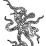 Henna Octopus Tattoo Lineart