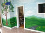 Sunroom Mural Complete