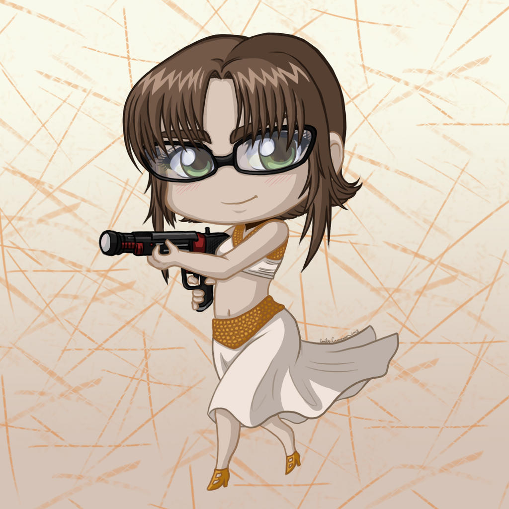 Chibi Robyn as Dale Arden Colored