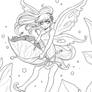 Fairy Sunclove Lineart