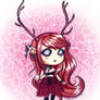 Kat's Adoptable Faun Scarlet Colored -SOLD-