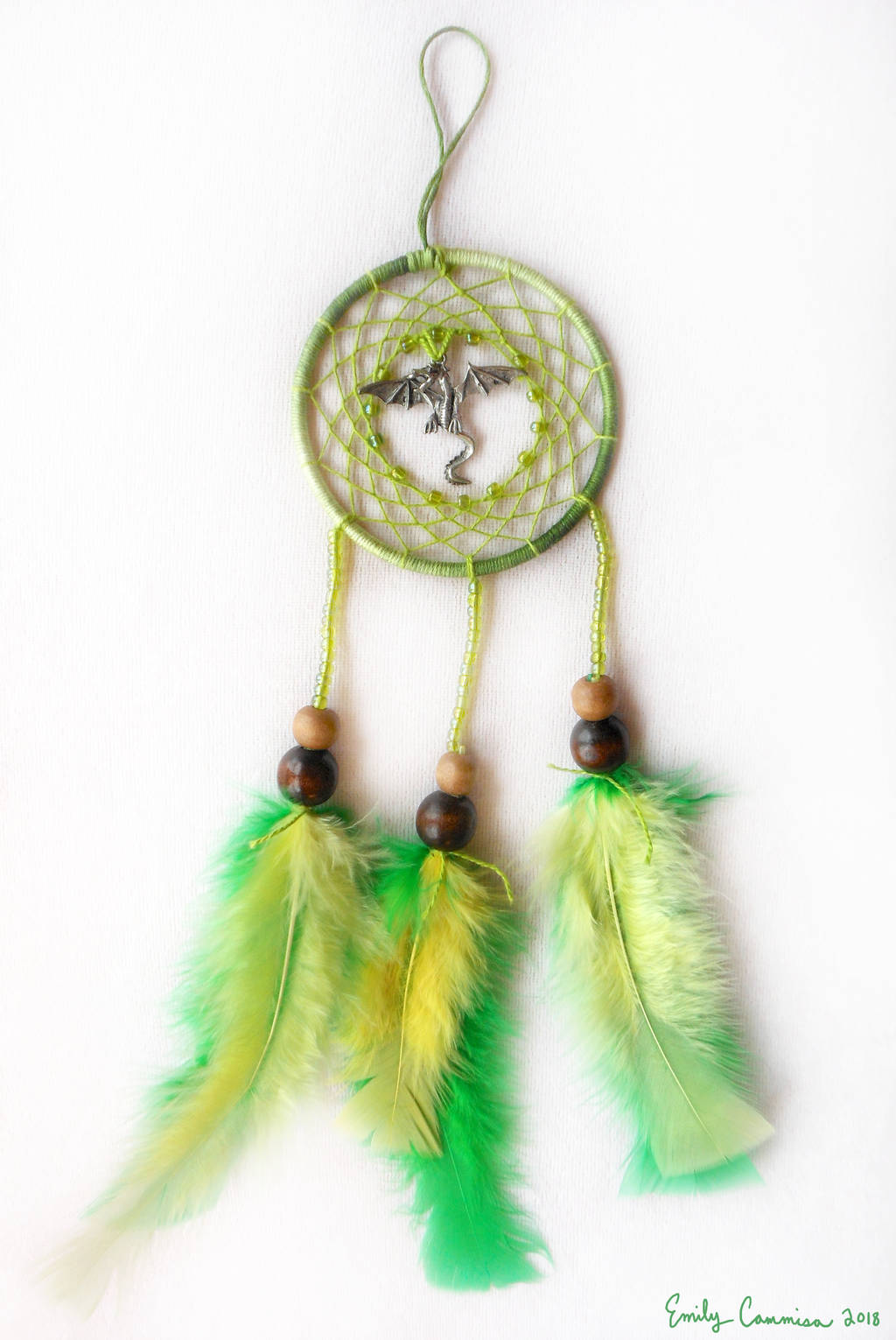 Dragon's Lair Dreamcatcher by EmilyCammisa