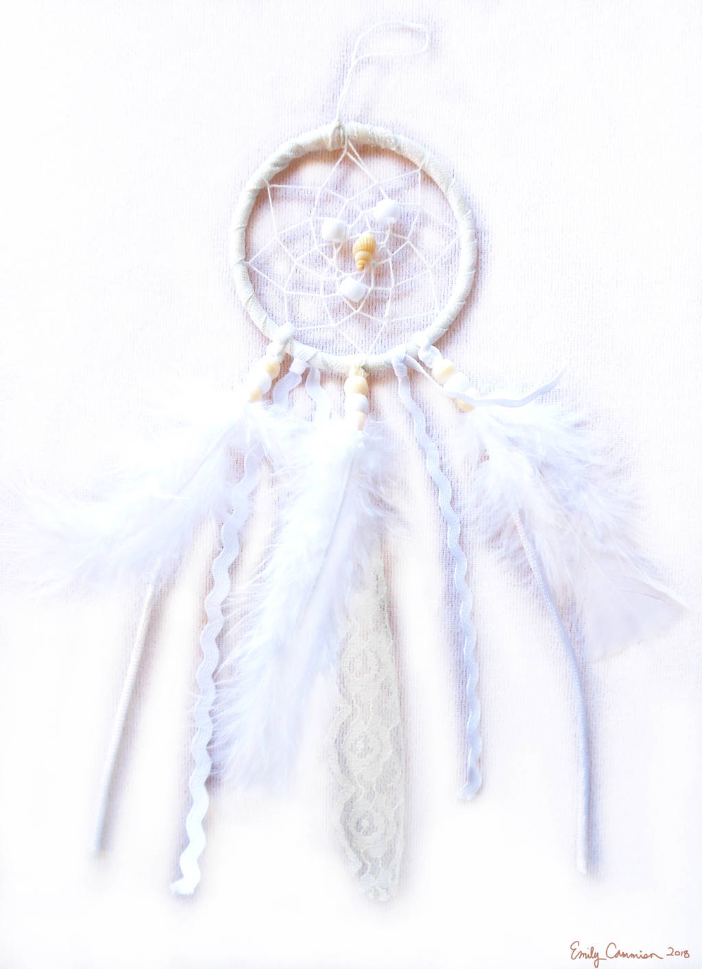 Purity of Spirit Dreamcatcher by EmilyCammisa