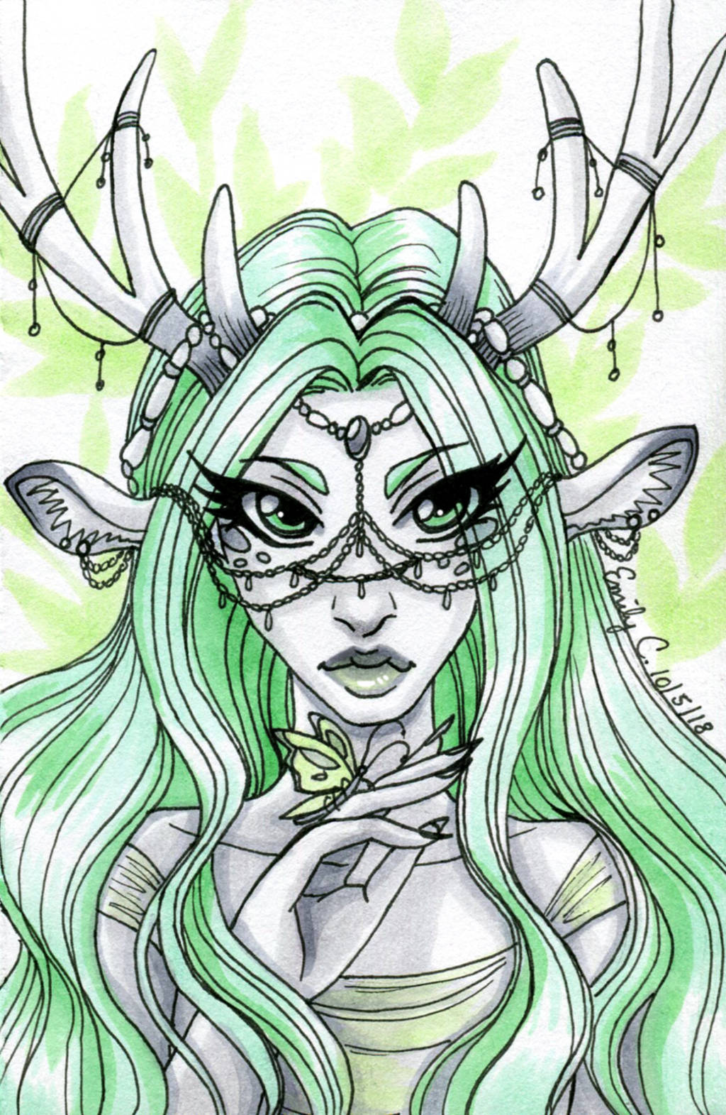 Inktober 2018 Day 5 by EmilyCammisa