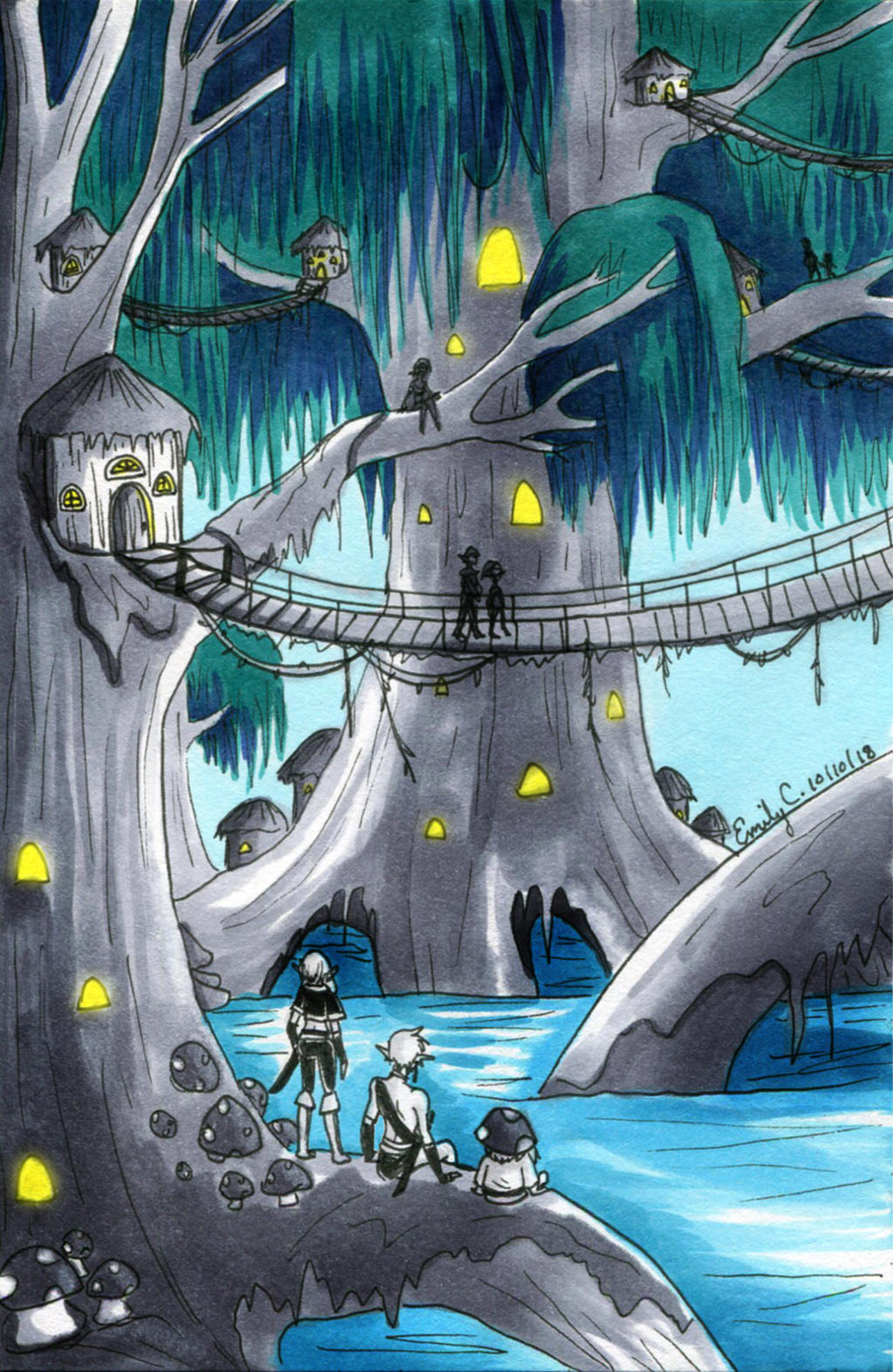 Inktober 2018 Day 10 by EmilyCammisa