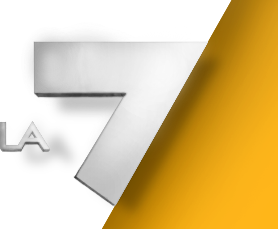 La 7 Logo (Remake) by UnitedWorldMedia on DeviantArt