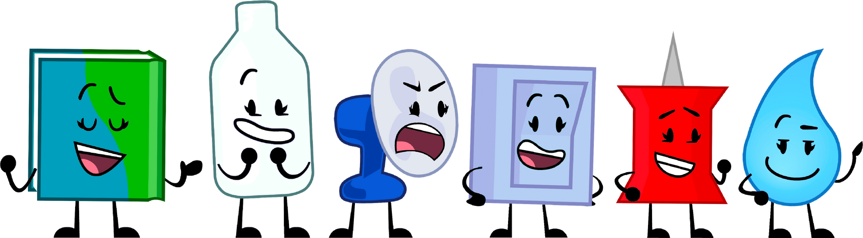 BFDI gals in Legends Of The Island poses by UnitedWorldMedia on DeviantArt