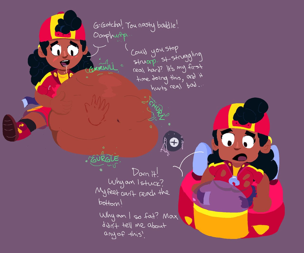 Brawl Stars Meg vore by ColetteVore on DeviantArt