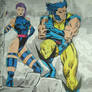 wolverine y psylocke