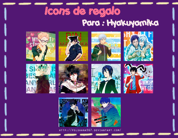 Icons de regalo Hyaku