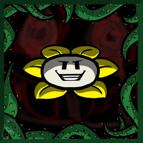 Flowey Icon 2 by AvocadoChell on DeviantArt