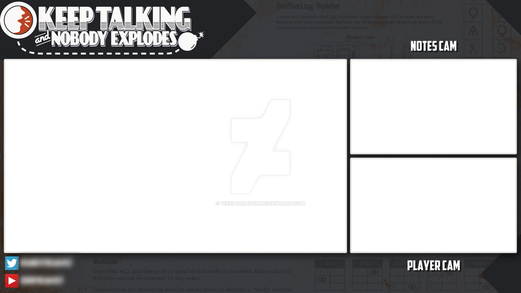 Keep Talking And Nobody Explodes Stream Overlay By Vixeltruluck On