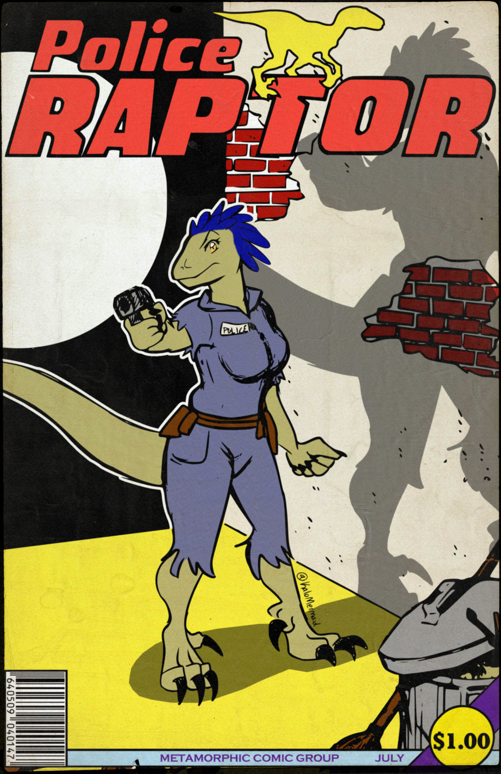 Detective Raptor Police Raptor by nothere3 on DeviantArt