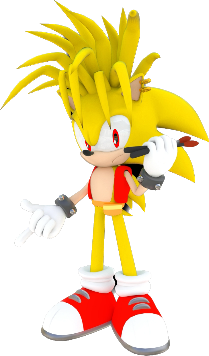 Darkspine Sonic by GameGuyBenn on DeviantArt