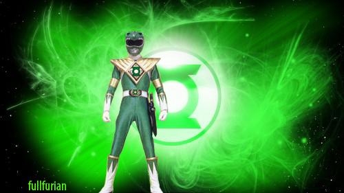 green ranger as green lantern