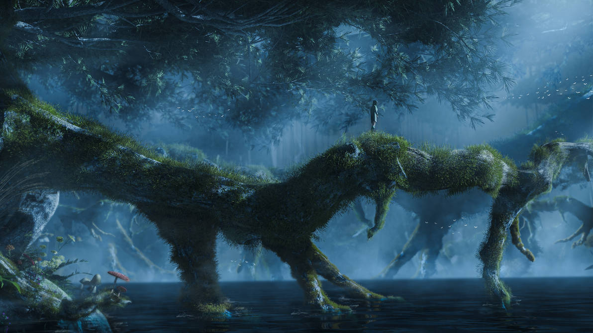 Threadbare Deep Forrest Deep In Forest by visualsof3d on DeviantArt