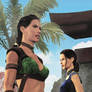 Jade and Kitana