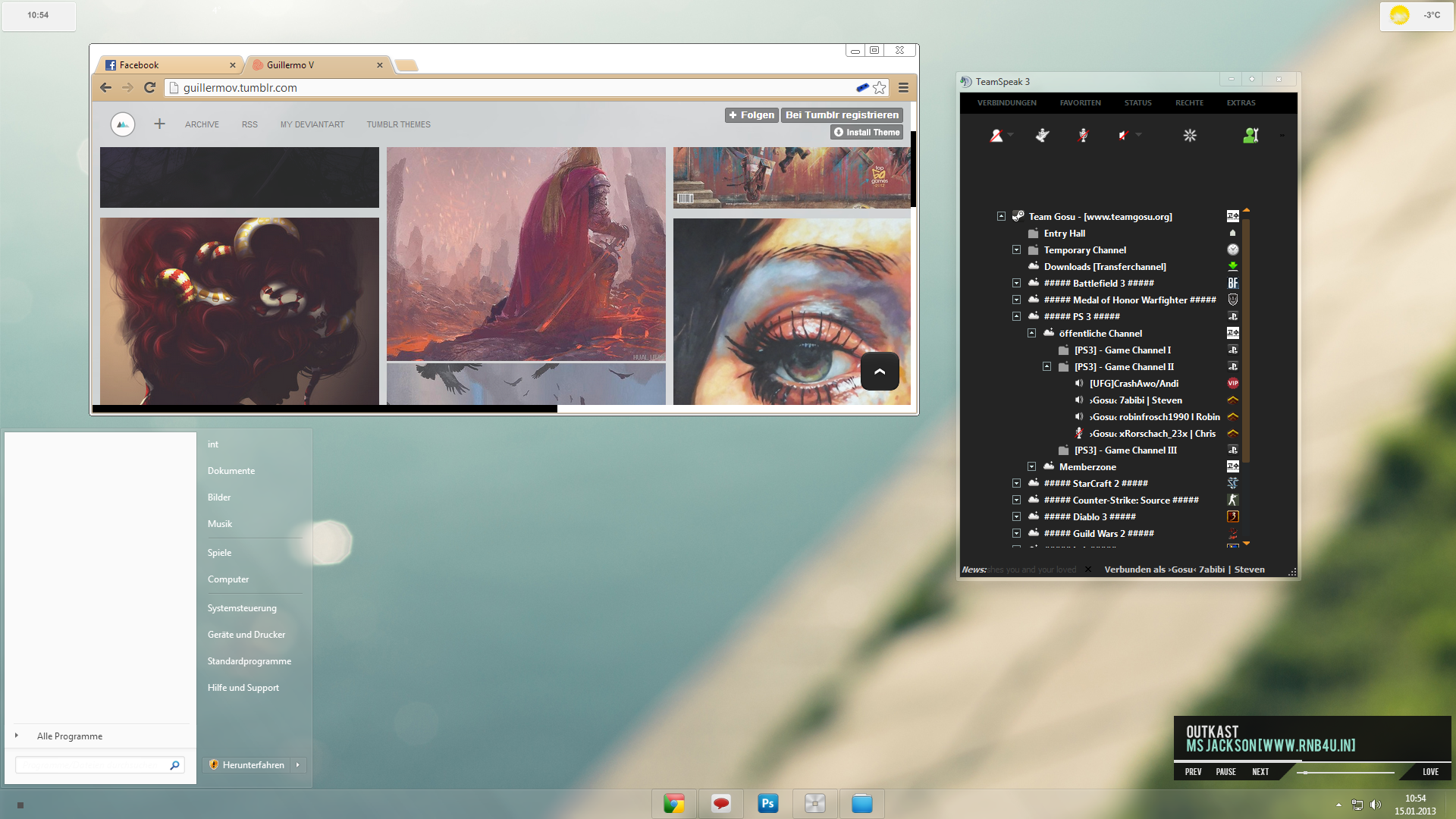 Desktop chears