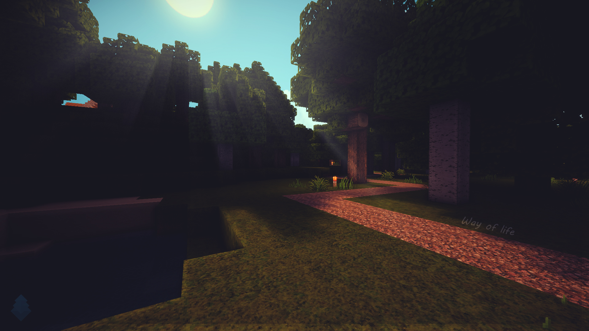 Minecraft way of live wallpaper by lpzdesign on DeviantArt