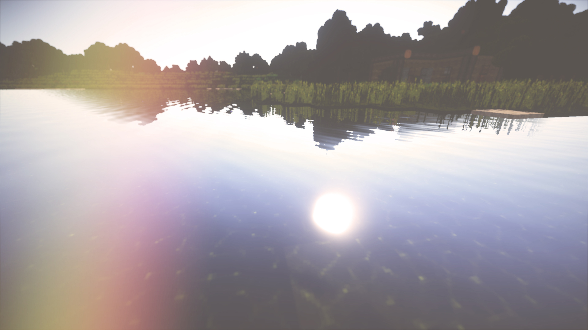 Minecraft Wallpaper - Water DOF