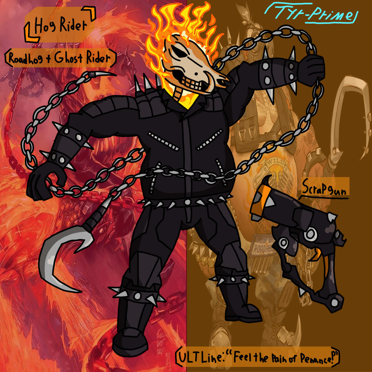 Hog Rider Custom Hog Rider by Tyr-Prime on DeviantArt