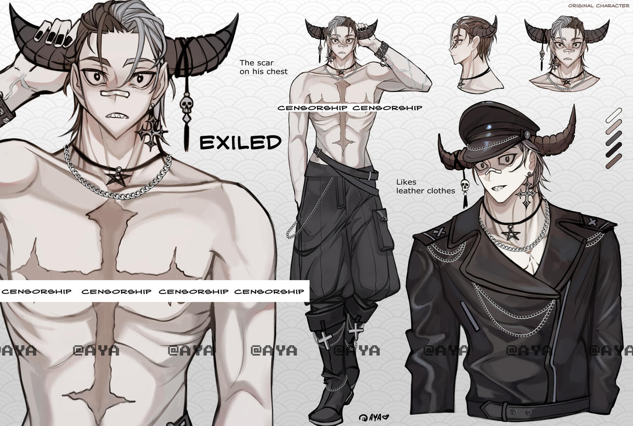 OC /Exiled/ auction /OPEN/ by AyaAyata on DeviantArt