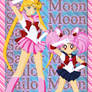 sailor moon and chibi moon