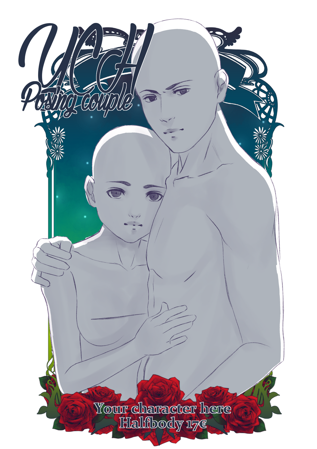 pix Couple Pose Ych ych posing couple by yettyen on deviantart